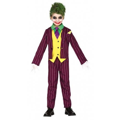 Joker kostume Dreng 5-6 år