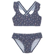 Color Kids Kid's Bikini with Short Skirt AOP Bikini Børn størrelse 164 farve blå