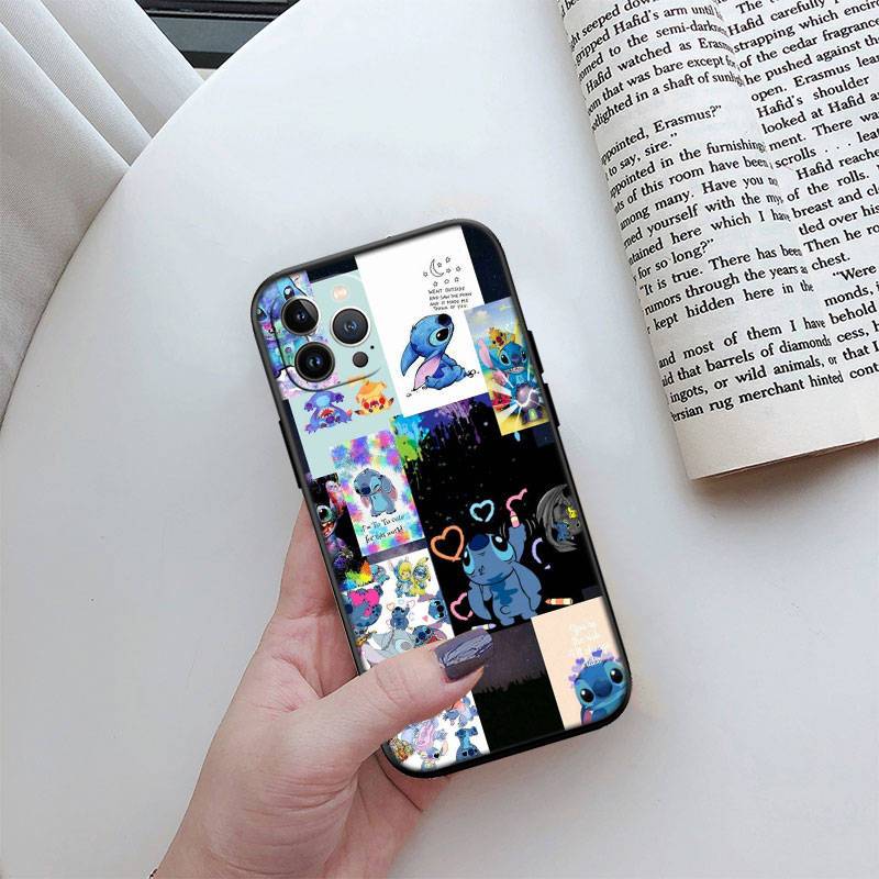 JO37 Lilo Stitch Telefonskal för Motorola Edge 50 40 30 Pro NEO Ultra Fusion Lite Plus G04 G04S G05 G15 G14 G24 G34 G35 G45 G54 G52 E32 Edge 50 Ultra 5G