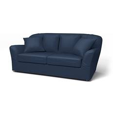 IKEA - Tomelilla 2 seater sofa, Navy Blue, Linne - Bemz