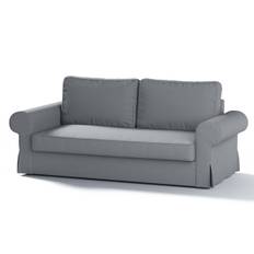 Backabro betræk 3 personer sovesofa, Grå, 208 X 88 X 71 CM, Cotton Panama