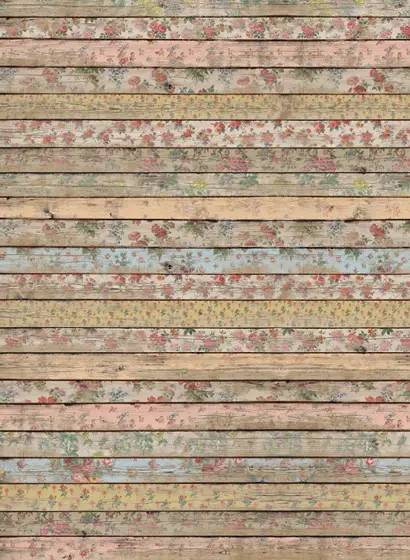 Rebel Walls Mural Wall Garden Small - beige/rose