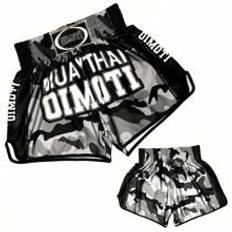 Loose Camo Grey Boxing Shorts, Muay Thai, Men's Fitness Running Boxing MMA ONE Fighting Breathable Ultra Stretch Sport Pants