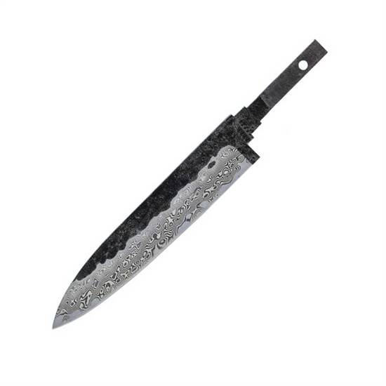 Knivklinge Urtekniv Damask - 145 mm.