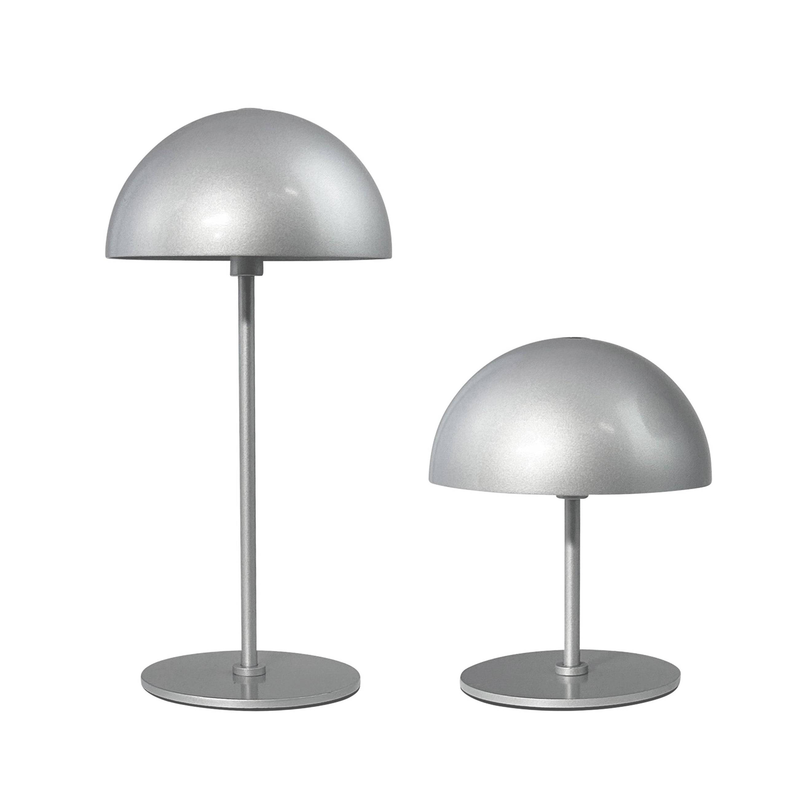 Along bordlampe Dyberg-Larsen - Sølvfarvet metal
