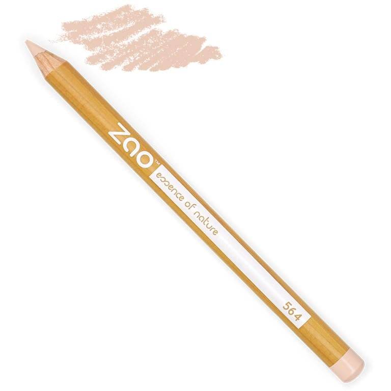 Zao Make Up Multifunktionspennor för ögon, ögonbryn och läppar, 564 Beige Nude (1,14 G)