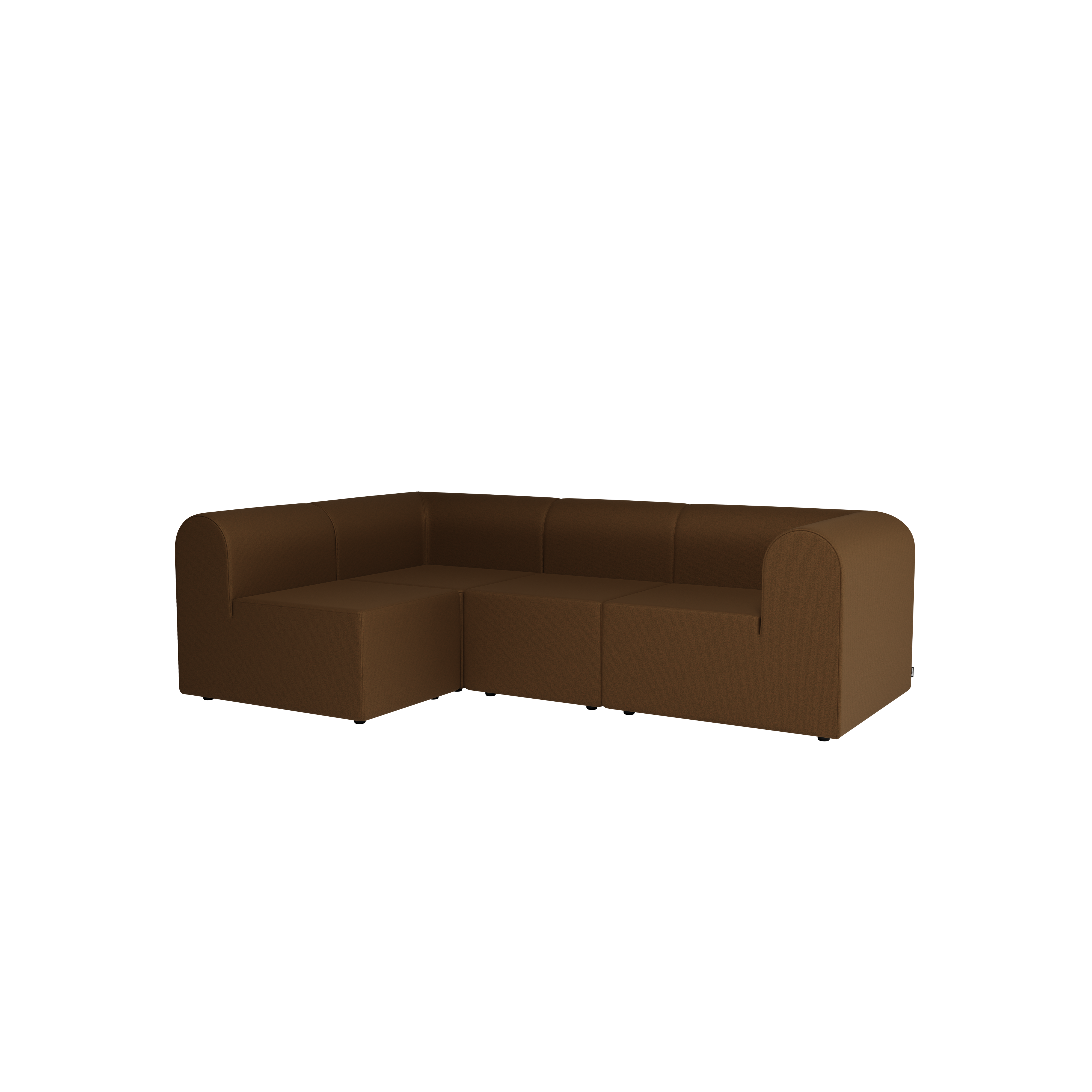 Paradigm 3-personers sofa med pouf venstre fra Montana Vidar 363 - Jacobsen Plus
