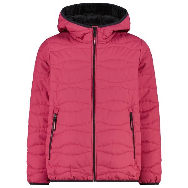 CMP Girl's Jacket Fix Hood 36Z2175 Syntetjacka Barn Storlek 176 Färg röd