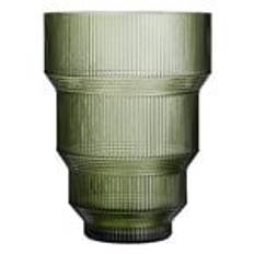 Pavilion vase, 259 mm, green