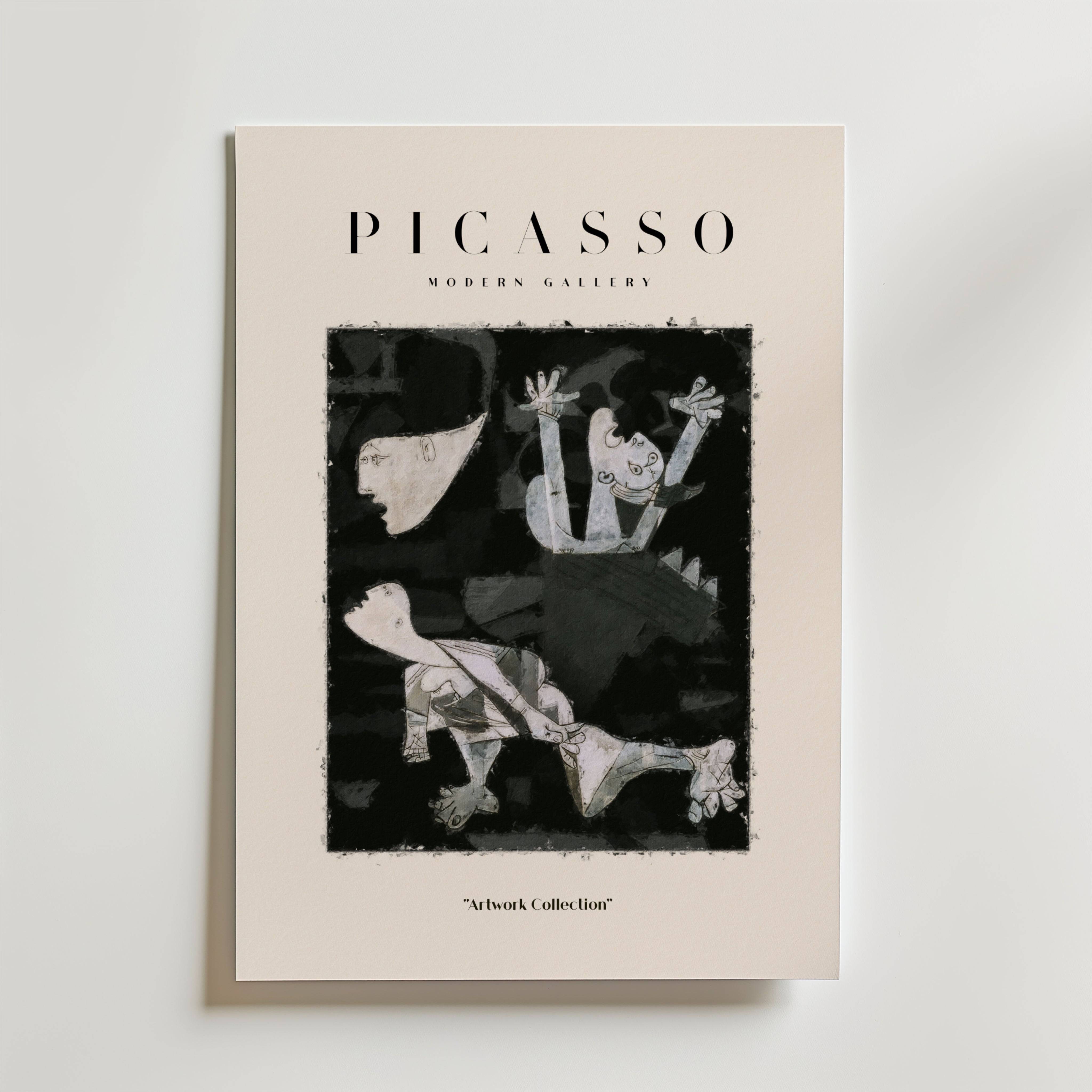 Picasso Emotional Cubism Poster - Fine Art Poster 40x50 cm