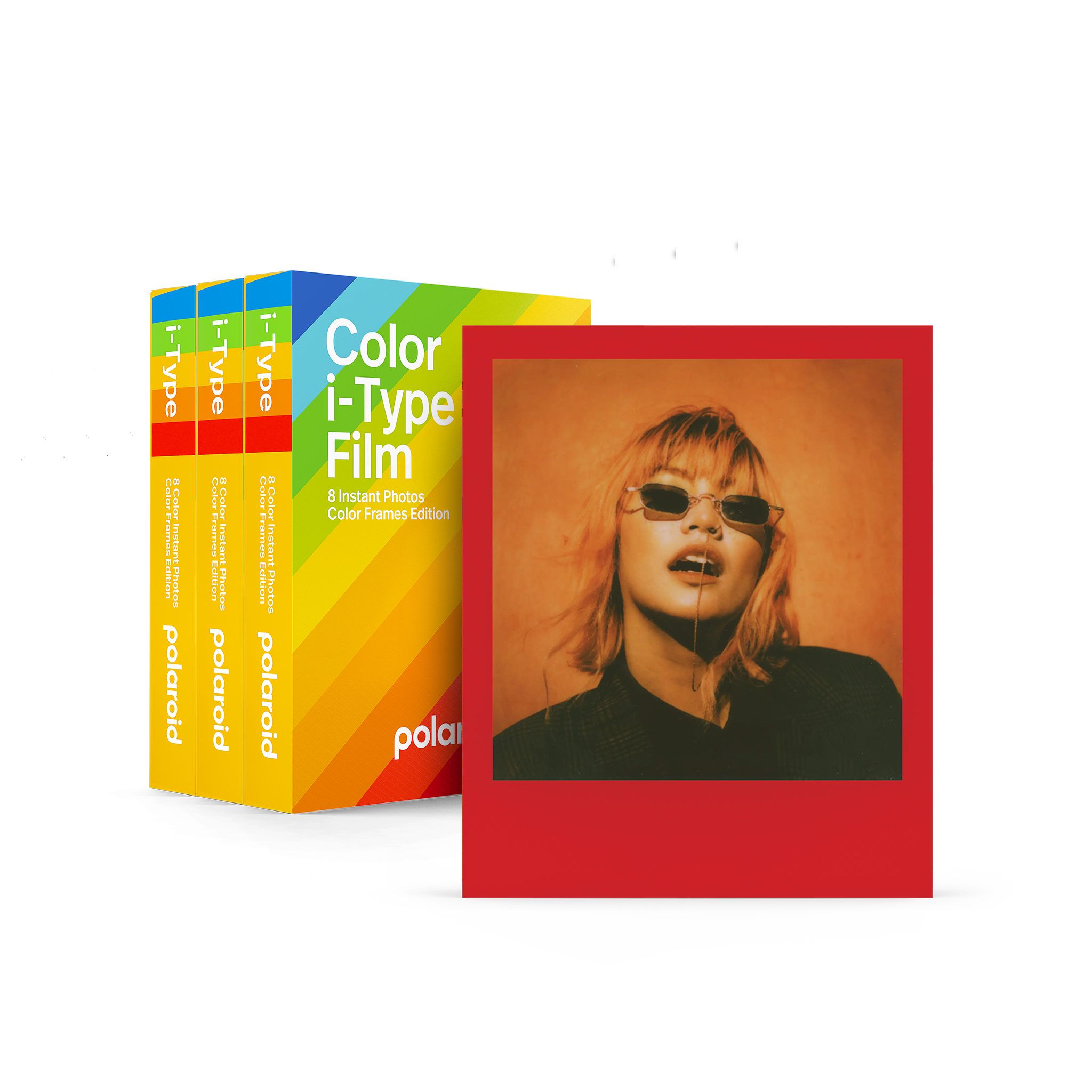 Polaroid - Color i-Type Film - Color Frames Edition Triple Pack