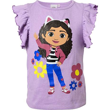 Gabbys Dukkehus T-shirt str. 122/128 - lilla