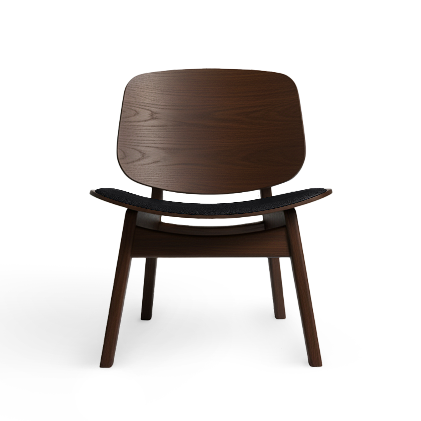 Pandora Lounge B2B - Smoked Oak Sierra Leather Black