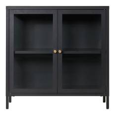 Dalby vitrine - lav - sort