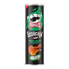 Pringles Scorchin' Hot Sour Cream & Onion