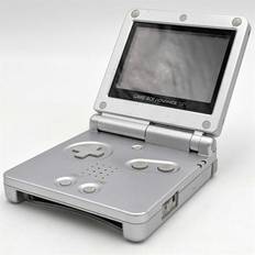 Gameboy Advance SP - Model AGS-001 - Platinum - Konsol - SNR XEH12952387 (B Grade) (Genbrug)