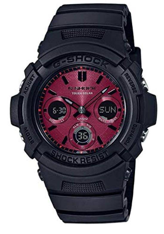 Casio Solar G-Shock Men's Analog-Digital Watch, Black, AWR-M100SAR-1A