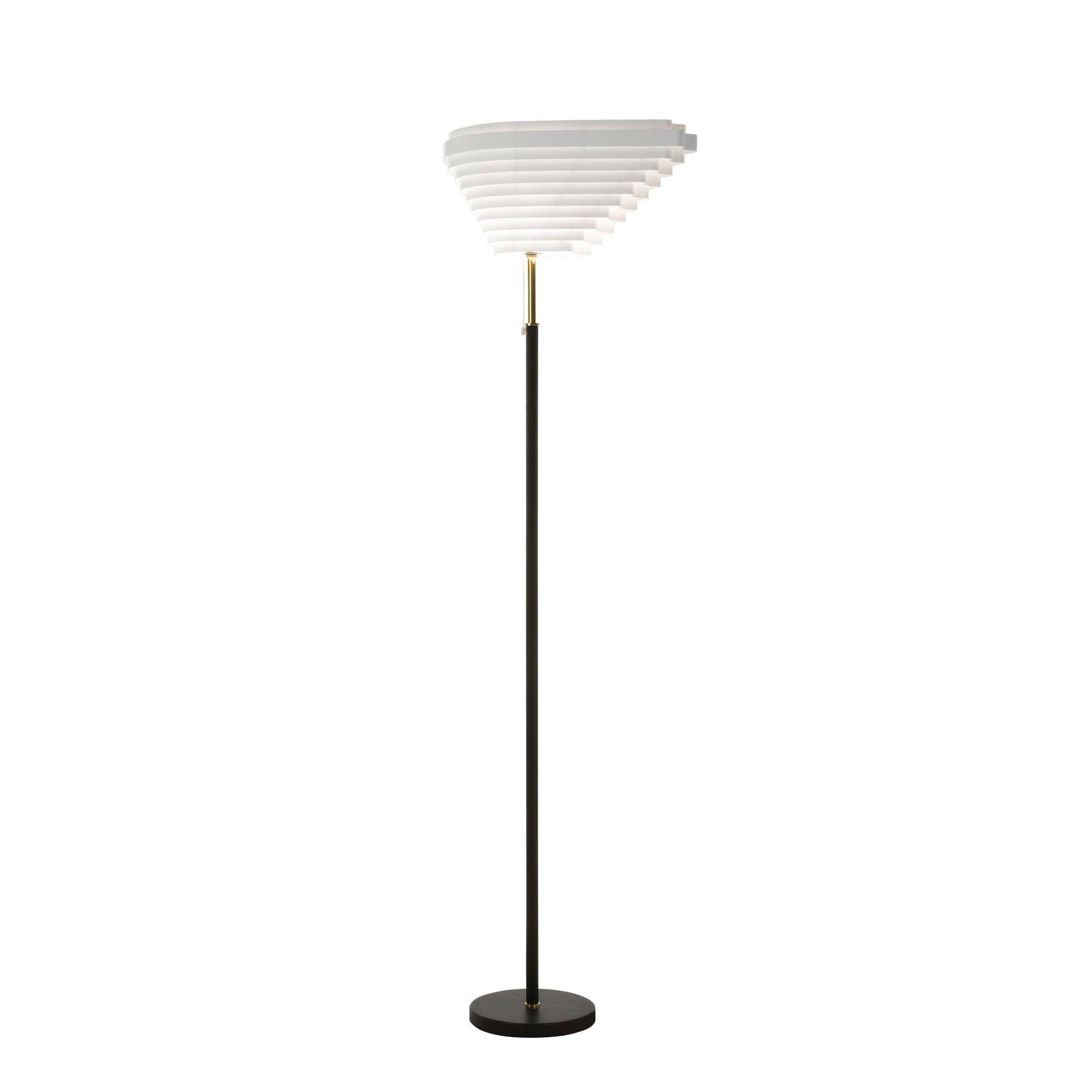 A805 Ängelvinge Golvlampa Polerad Mässing