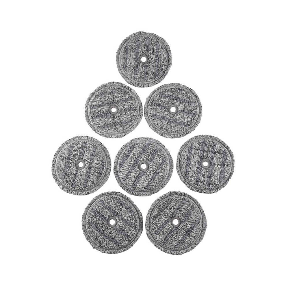 8 St Mop Pad för Steam Mop Mikrofiber RengöRingsduk ErsäTtning för Steam Mopping TillbehöR