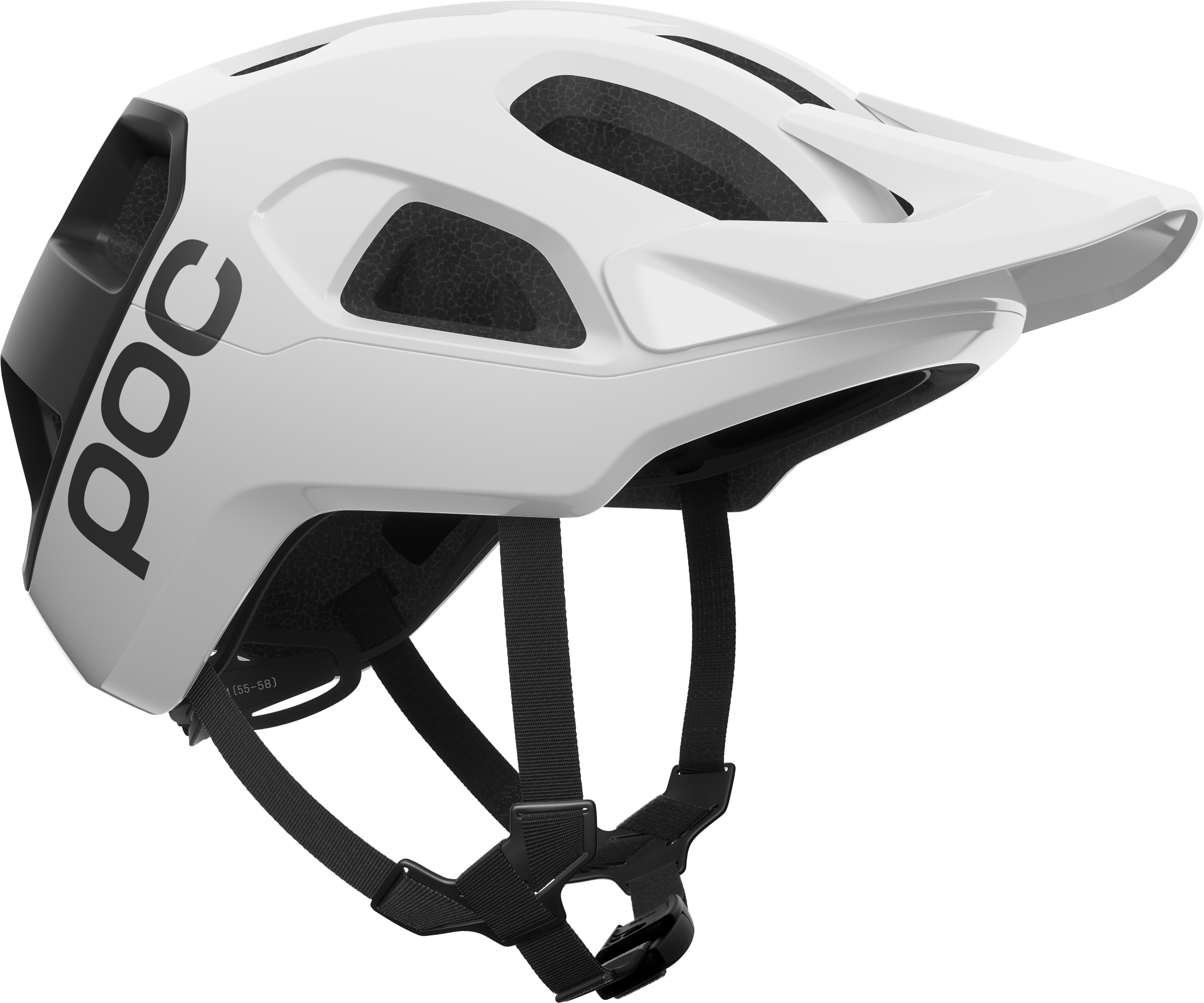 POC Cularis MTB Helmet Hydrogen White/Uranium Black Matt W. Logo, M