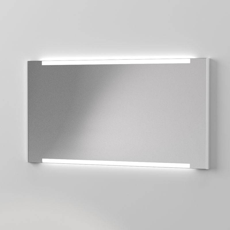 Duobad spegel gripen med led över- & underbelysning 130