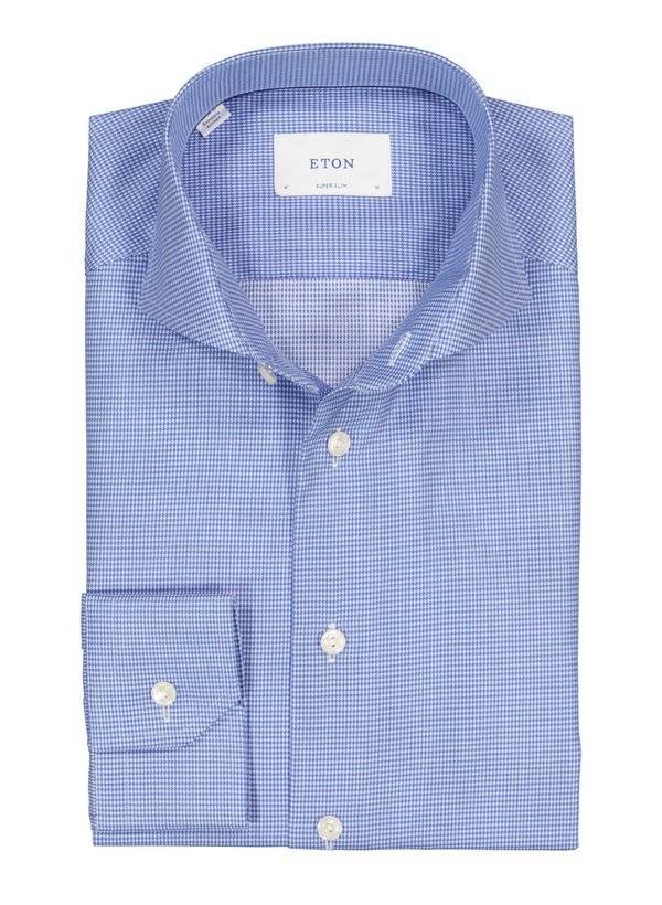 ETON Herren Hemd blau Slim Fit