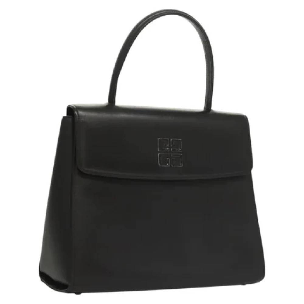 Givenchy Pre-owned Pre-owned Laeder hndtasker - Vintage - Dame - Sort - ONE SIZE - Tyl