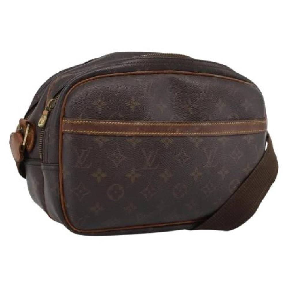 Louis Vuitton Vintage Pre-owned Vintage Monogram Skuldertaske - Vintage - Dame - Brun - ONE SIZE - Uld