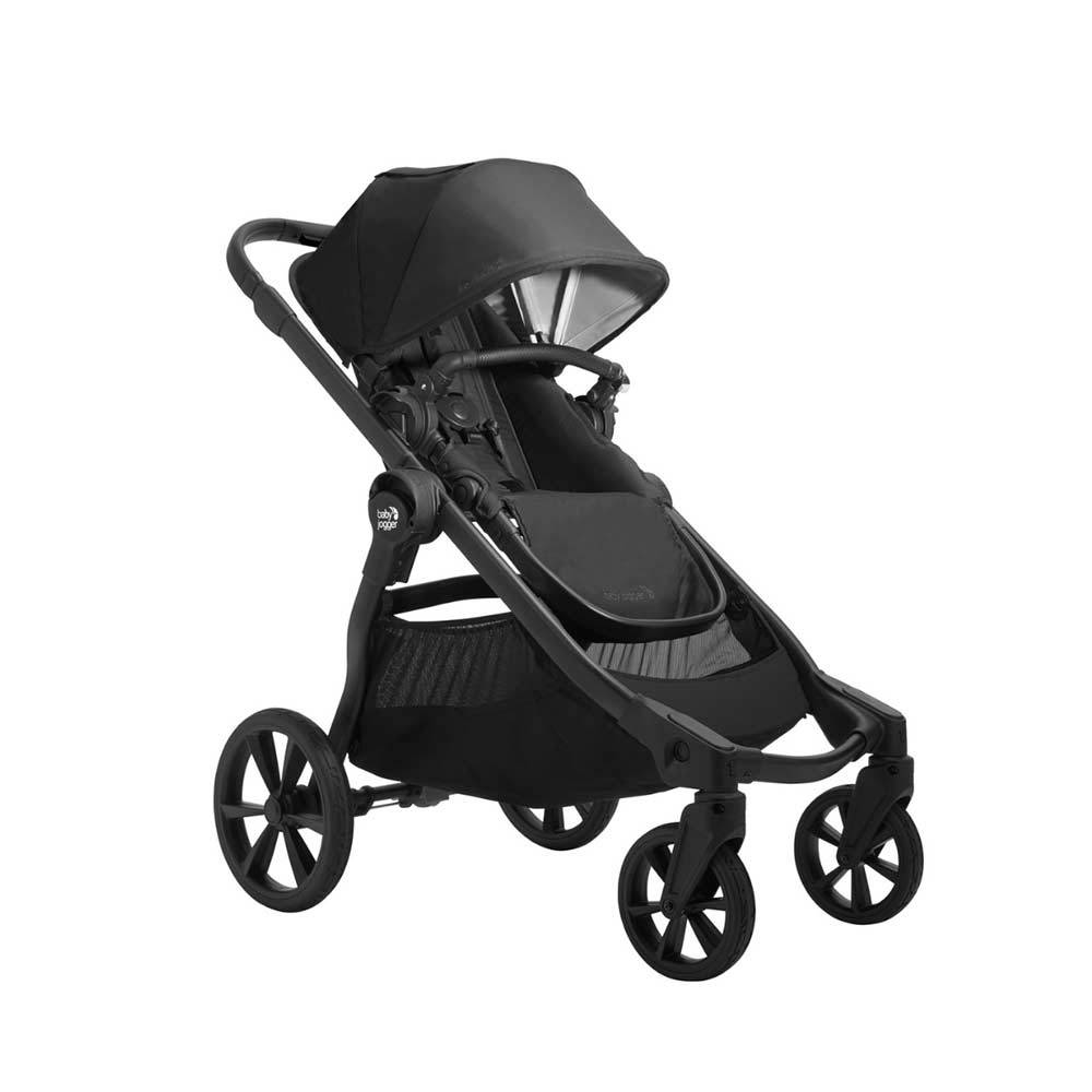 Baby Jogger City Select 2 sittvagn Tencel Lunar Black - Svart