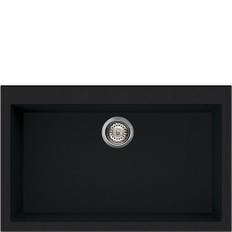 Smeg - Enkeldiskho VZ79N Quadra Svart 79 cm--Fyndvara