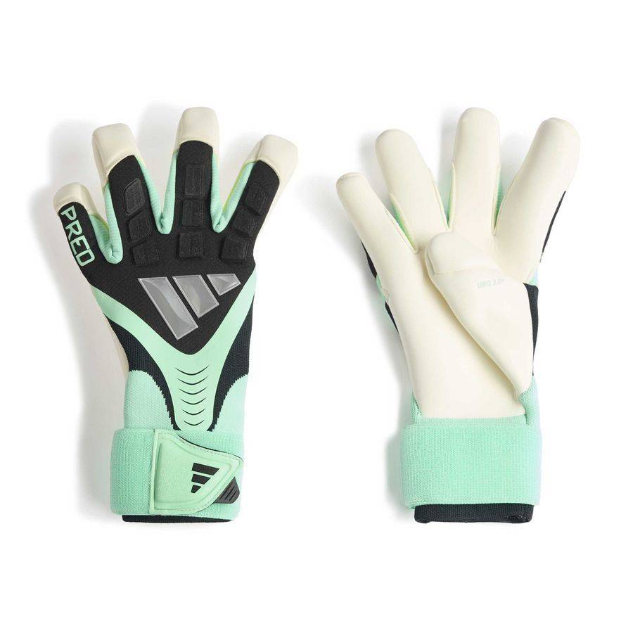 adidas Målmandshandske Predator Pro Hybrid Strap Final Rush - Sort/Grøn/Sølv.