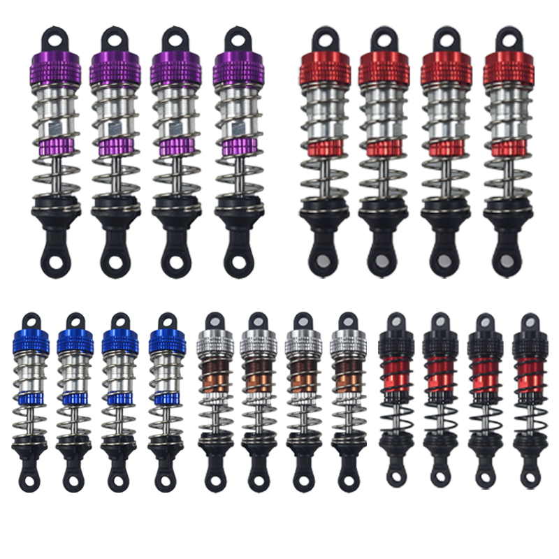Wltoys 144001 144002 144010 124007 124008 124016 124018 124019 Metal Shock Absorber Oil Damper RC Car Upgrade Parts Accessories