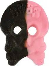 Raspberry Licorice Skalle Foam kartong Bubs
