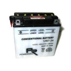 Poweroad 12N7-3A MC-batteri 12V 8Ah 85A/EN