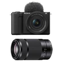 Sony ZV-E10 II | 16-50mm II & 55-210mm [Ekstra Tilbehør Medfølger]