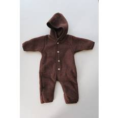Engel - Uld fleece dragt - Zimt - 74/80