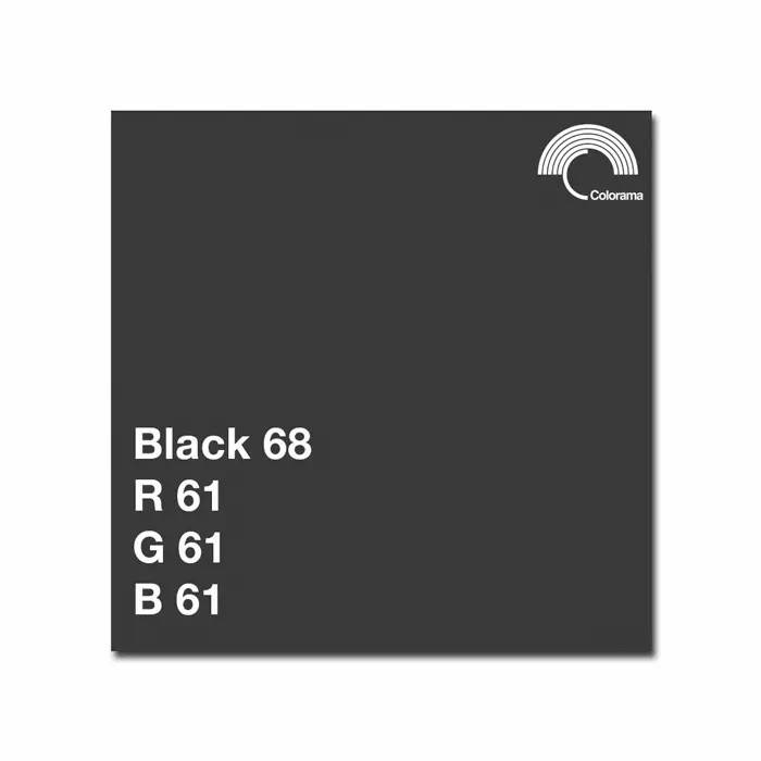 COLORAMA 468 BLACK 3.55 X 30 M..
