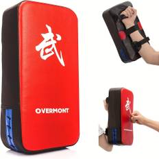 TEMU Taekwondo Kick Pads, Boxing Karate Pad, Pu Leather Muay Thai Mma Kickboxing Punch Mitts, Boxing Training Equipment