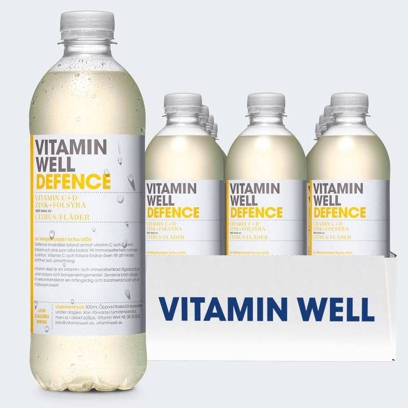 Vitamin Well Dryck (12-Pack) (50 cl)