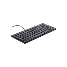 Raspberry Pi - keyboard - QWERTY - US - grey black - Tangentbord - Amerikansk Engelska - Grå