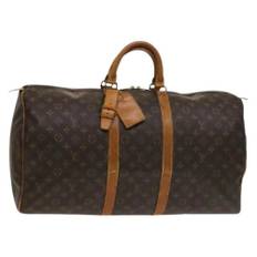 Louis Vuitton Vintage, Pre-owned, Dame, Brun, ONE SIZE, Tyl, Pre-owned canvas tasker