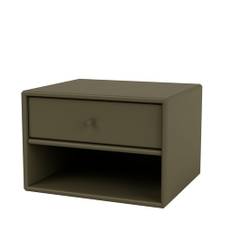 Montana - DASH - Vægophængt - Sengebord - Oregano - B 35,4 x H 24 x D 30 cm