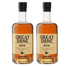 Great Dane Cask Strength Rum – Eksklusiv Pakke med 2 Flasker