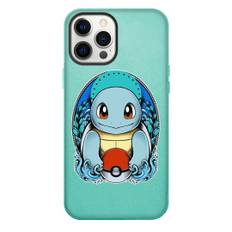 Pokemon Squirtle Phone Case For iPhone Samsung Galaxy Pixel OnePlus Vivo Xiaomi Asus Sony Motorola Nokia - Squirtle Hold Pokeball Vintage Art