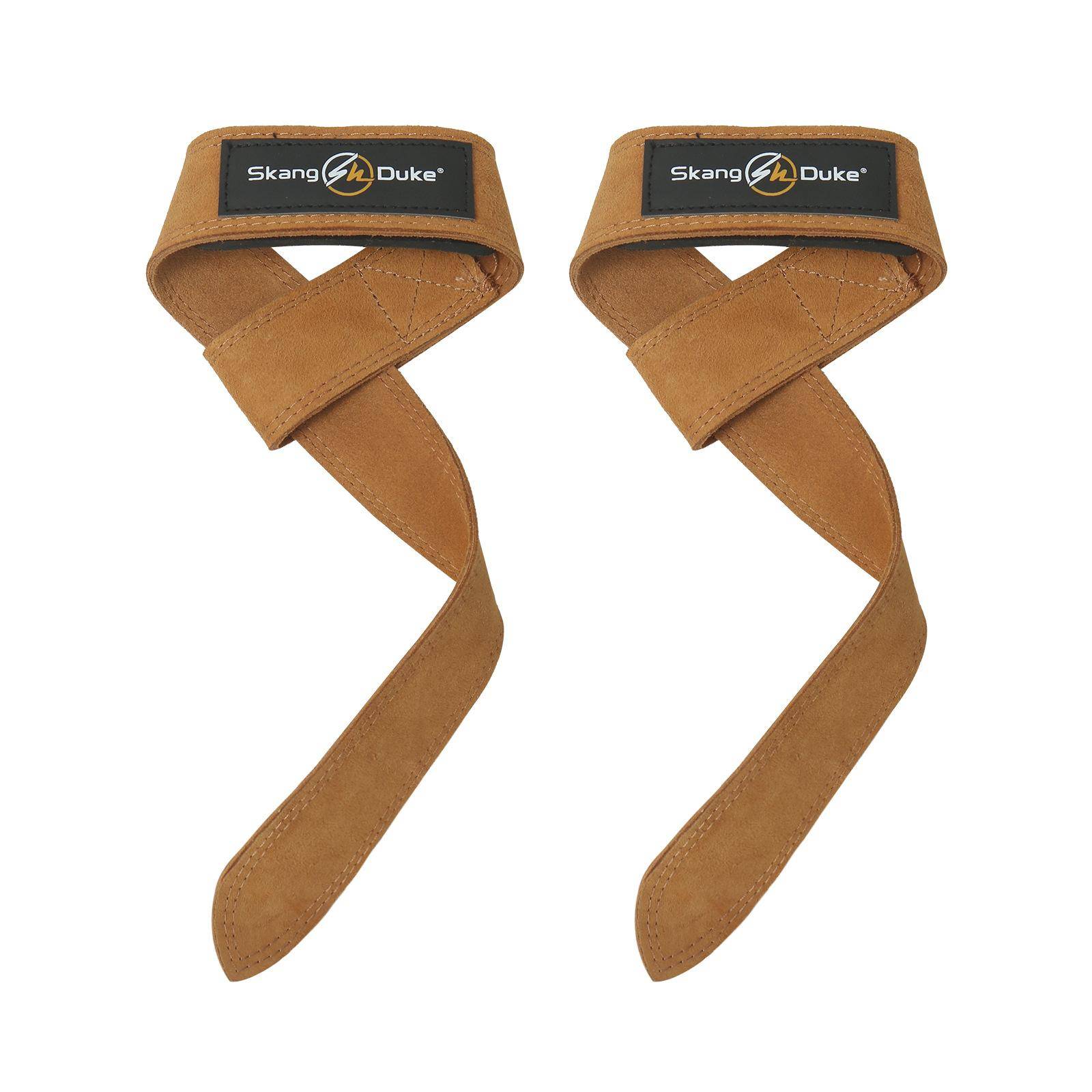 Leather Weightlifting Wrist Strap With Neoprene Cushion For Deadlifts Powerlifting Bodybuilding Strength Training Support