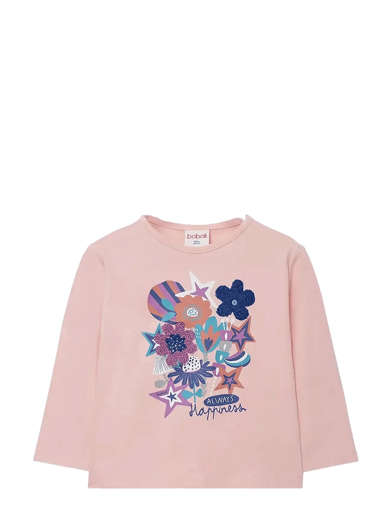 Boboli Knit T-Shirt - Pink - 80