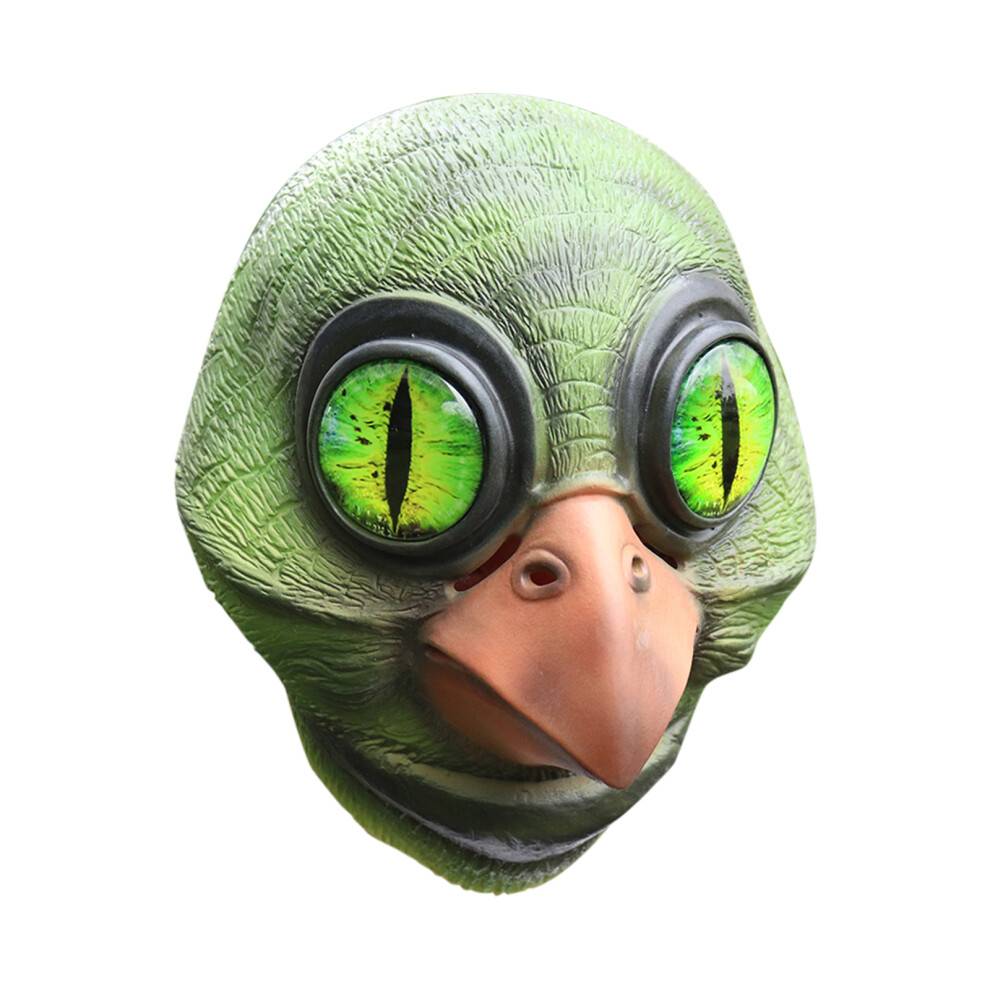 Dyrehovedmaske Latex Fuglekostume Halloween Fest Karneval Cosplay Miljøvenlig Behagelig og Holdbar Festlig Atmosfære Skaber Havefest Vind