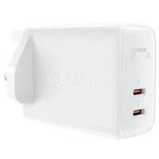 Acefast A32 PD 50W Gan (USB-C+USB-C) Dual Port Charger (Uk) White