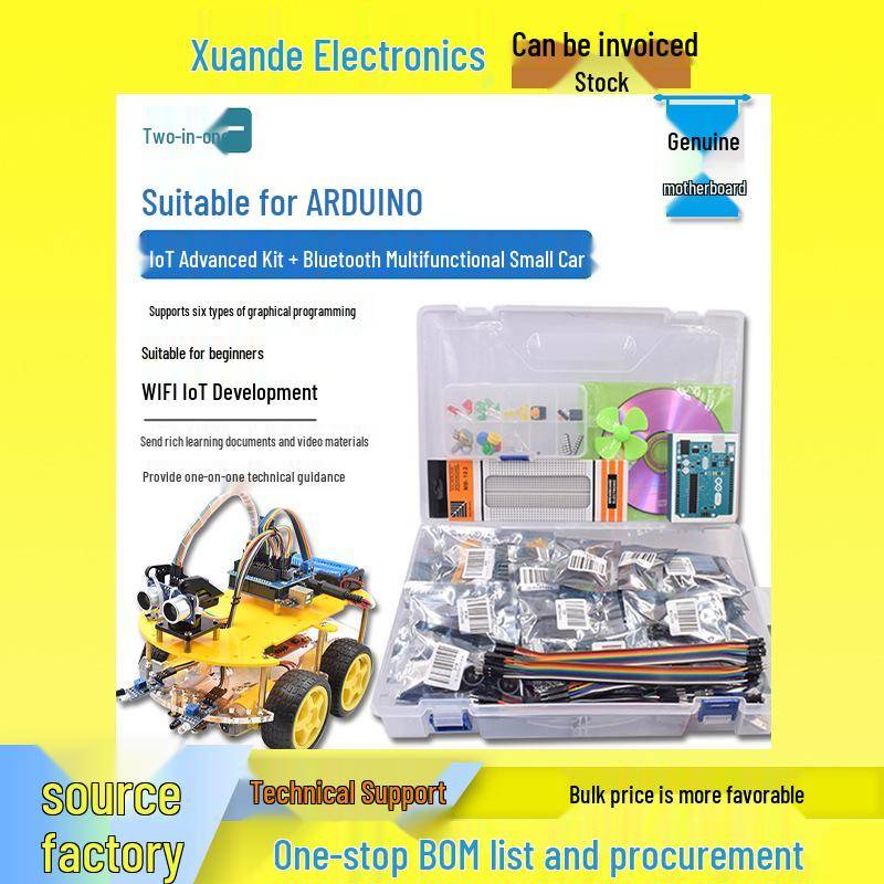 Arduino Uno R3 Instegs-IoT-kit med Scratch-programmering