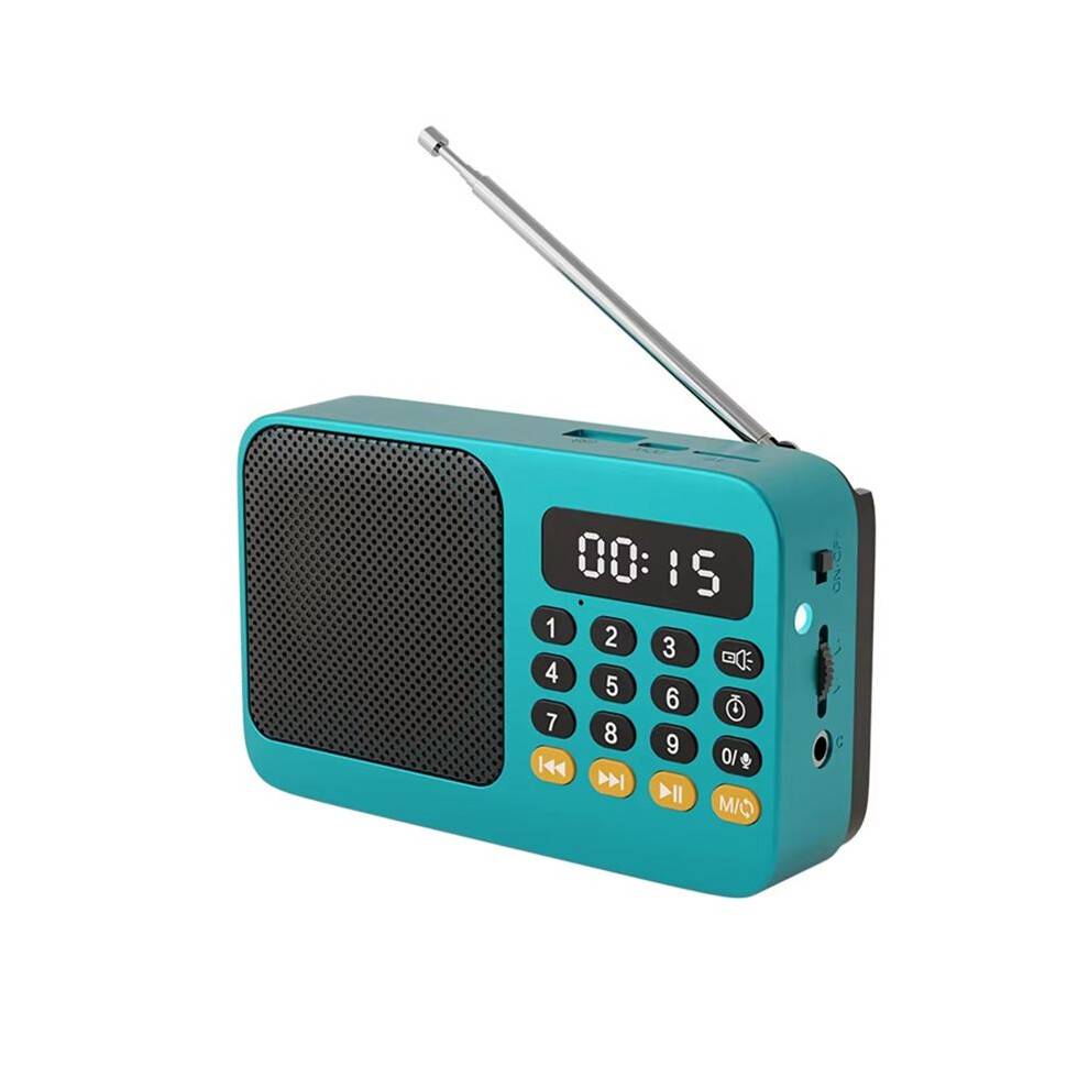 FM Radio DAB Radio Portable Small Emergency Recargable Ham Sound Box Vintage Music Speaker Mp3 Player C